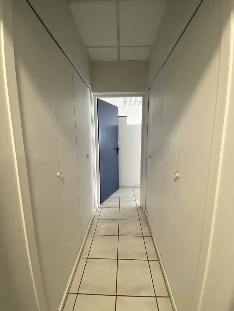 Avant - dégagement et rangement
